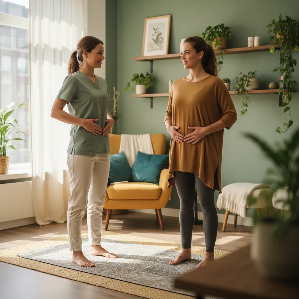 Bekkenfysiotherapie oefening