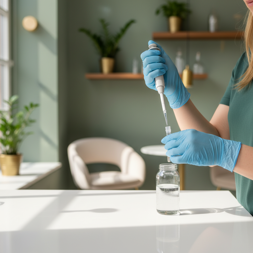 Lab analyse van HPV monster