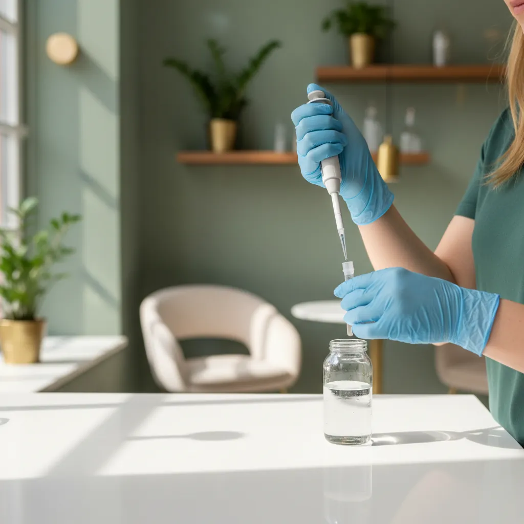 Lab analyse van HPV monster