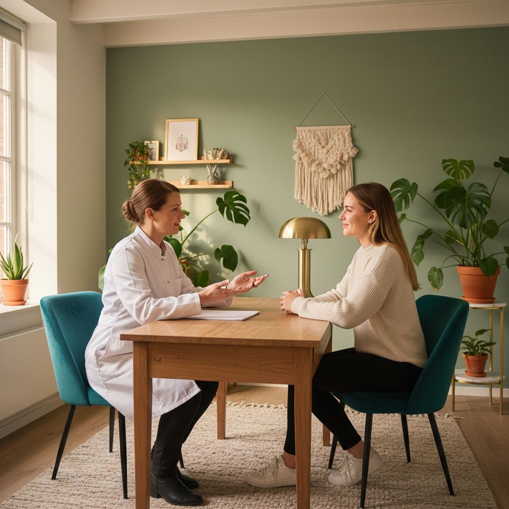 Gynaecoloog bespreekt HPV test