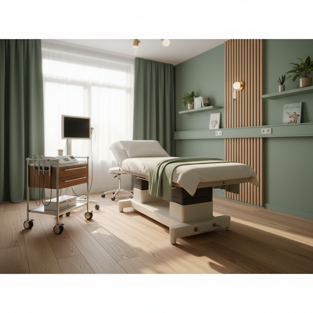 Hysteroscopie procedure kamer