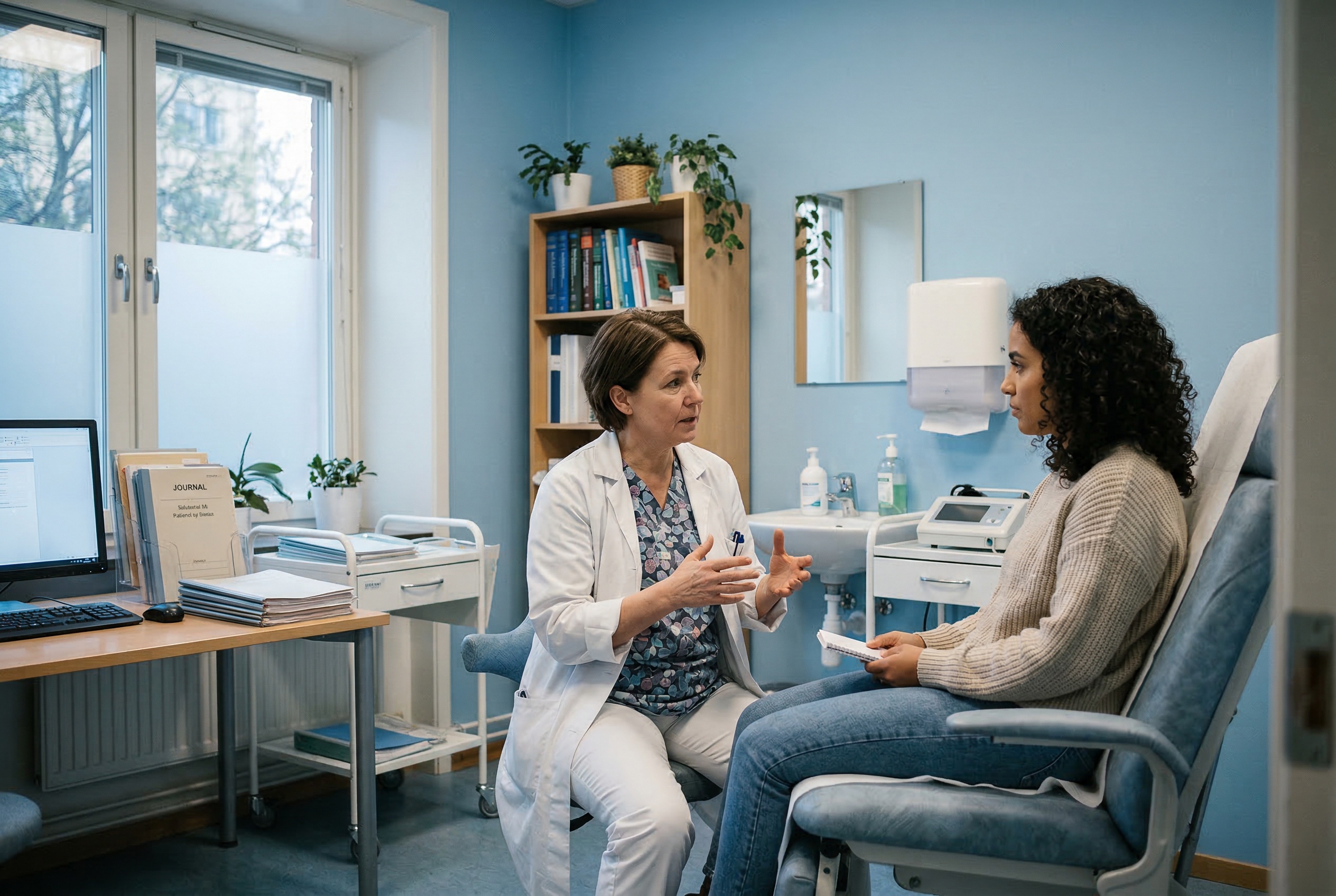 Gynaecologen aan het werk